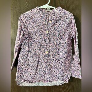 Crewcuts Pink and Purple Floral Shirt